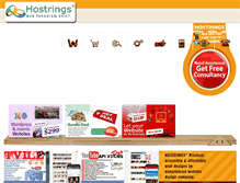 Tablet Screenshot of hostrings.com